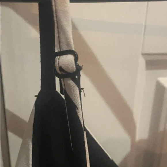 Bar III Black and White Floral Asymmetrical Dress - Picture 3 of 8